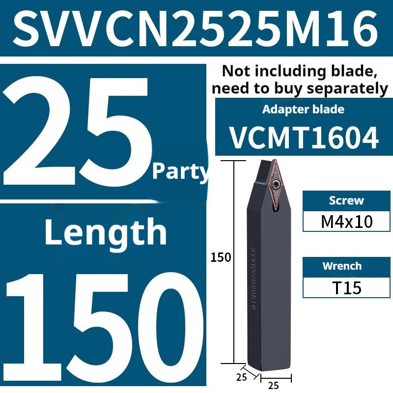 2014-CNC tool holder, cylindrical turning, tool holder, sharp cutter, centering tool holder, SVVCN2020K16 2525M16 lathe tool Shandong Denso Pricision Tools Co.,Ltd.